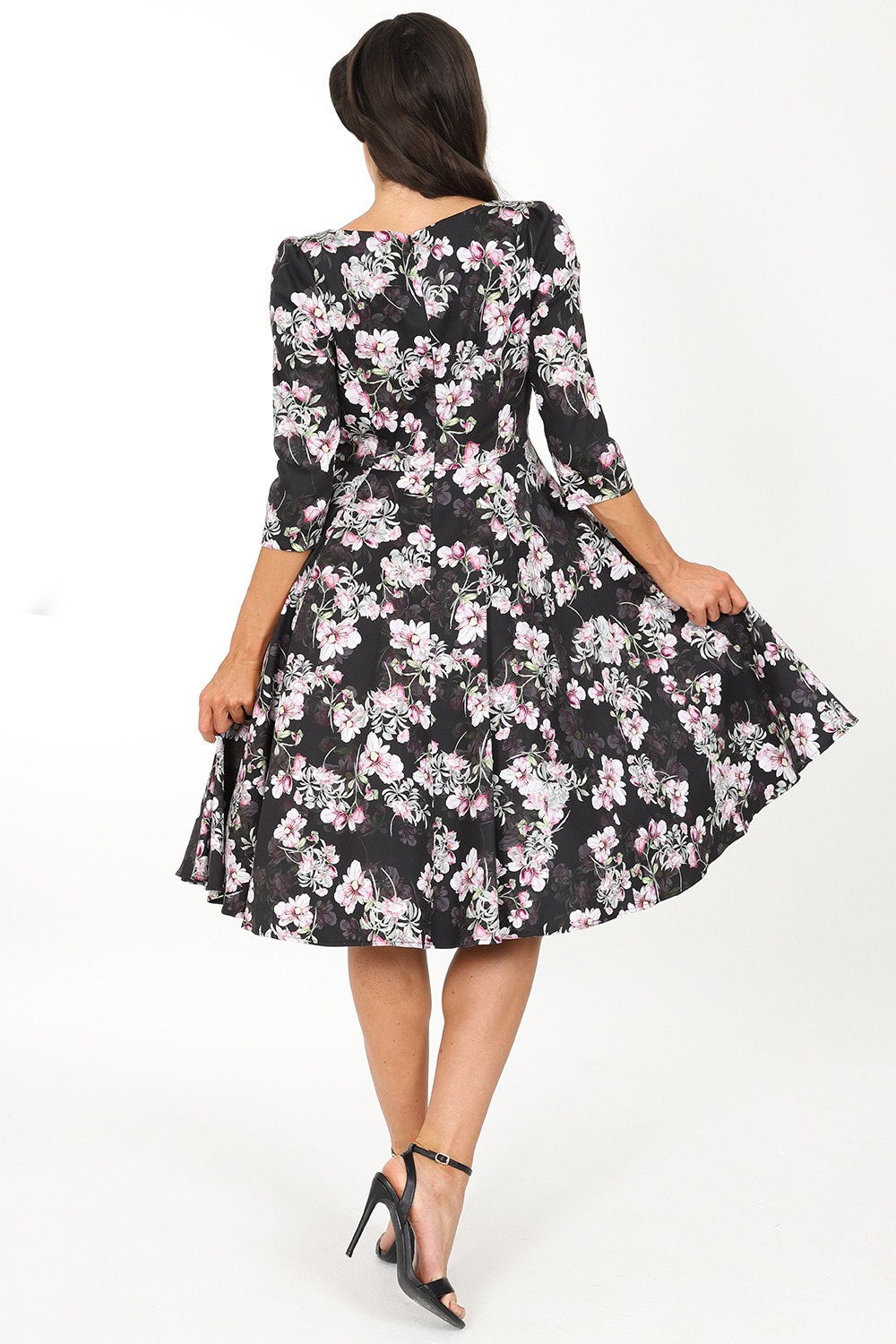 Kate Floral Swing Dress